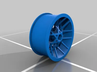 Spoked wheel for FRC robot