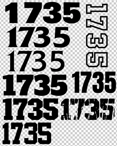 Ninja Transfers DTF Numbers