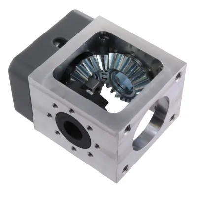 Hex Pass Through Bevel Box