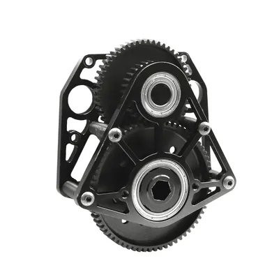 2 Motor Drivetrain Gearbox Through Bore