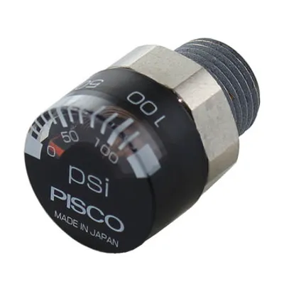 Pisco Pressure Gauge with 1/8" NPT fitting