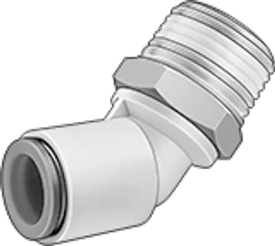 45deg bend, 1/8" NPT Male x 1/4" Press-in